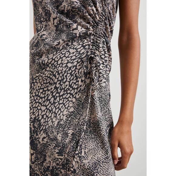 NEW Rails Gabriella Mixed Animal Print Sleeveless Camisole Maxi Tank Dress XS - Picture 5 of 11